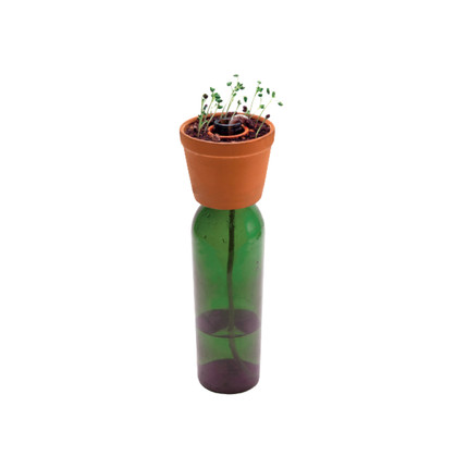 美国 Kikkerland 瓶花盆 Bottle Planter 趣味种植盆 趣味礼物