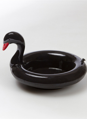 西班牙 DOIY 鸟在水中浮游陶瓷碗 Floatie serving bowl 实用装饰
