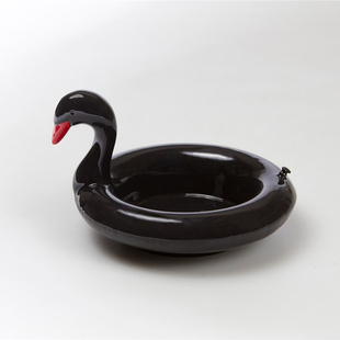 西班牙 DOIY 鸟在水中浮游陶瓷碗 Floatie serving bowl 实用装饰