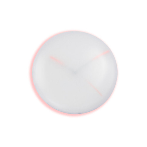 美国 MoMA 雾影钟 Penumbra Clock 简约现代抽象橘影扫秒客厅挂钟