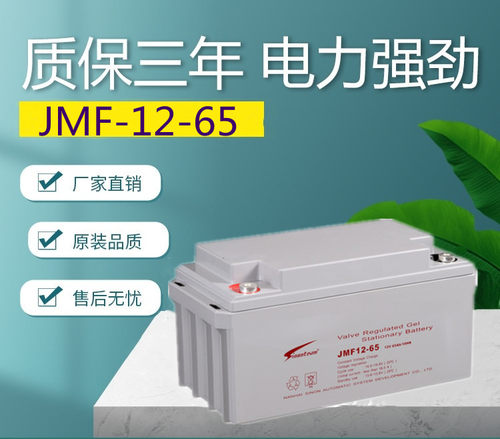 赛能蓄电池JMF12-65航空太阳能12V65AH电梯船舶UPS直流屏铁路电源