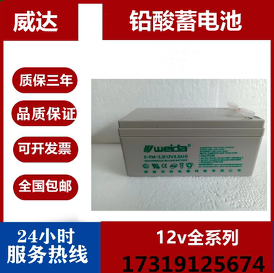 weida威达蓄电池火灾报警控制器