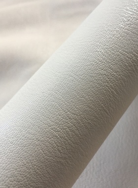 Lp120白色水晶鹿皮真皮手工DIY皮料1.2mm软