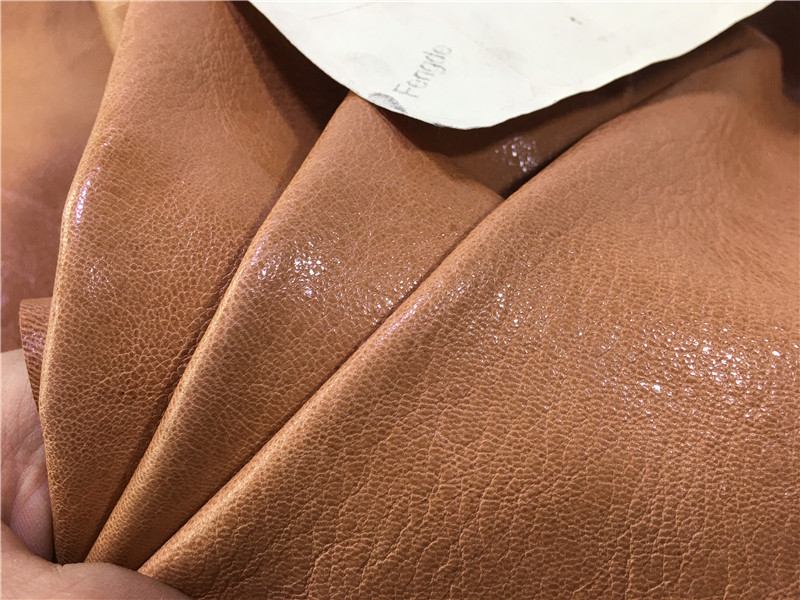 水晶油蜡羊皮手工DIY真皮面料箱包皮具辅料服装面料软皮F4069
