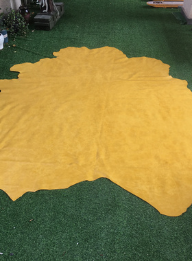 SF046油蜡头层牛皮整张沙发抱枕坐垫手工DIY真皮服装包鞋皮具皮料