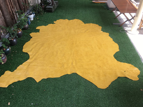 油蜡头层牛皮沙发抱枕皮料