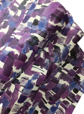 DZ261紫色头层猪皮0.57mm偏软里皮真皮手工DIY皮料