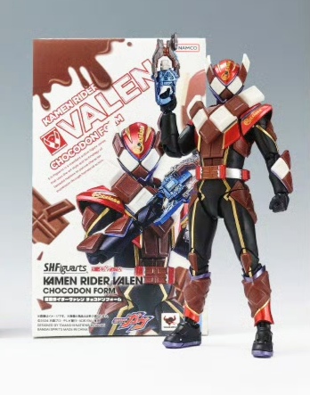 万代 魂限定 SHF 假面骑士 瓦伦 加布 Valen 瓦伦 巧克咚形态手办