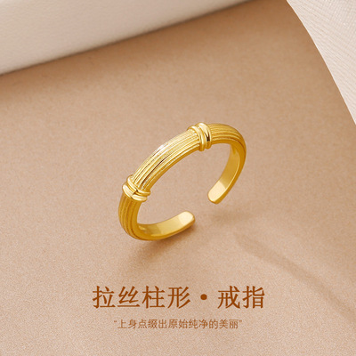 新品新款命中柱定ins风立体线条