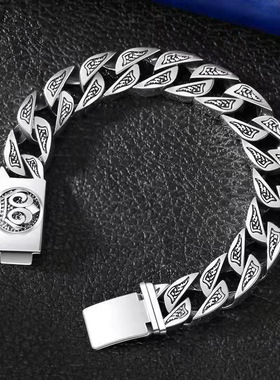 新品复古男士手链个性时尚机车友