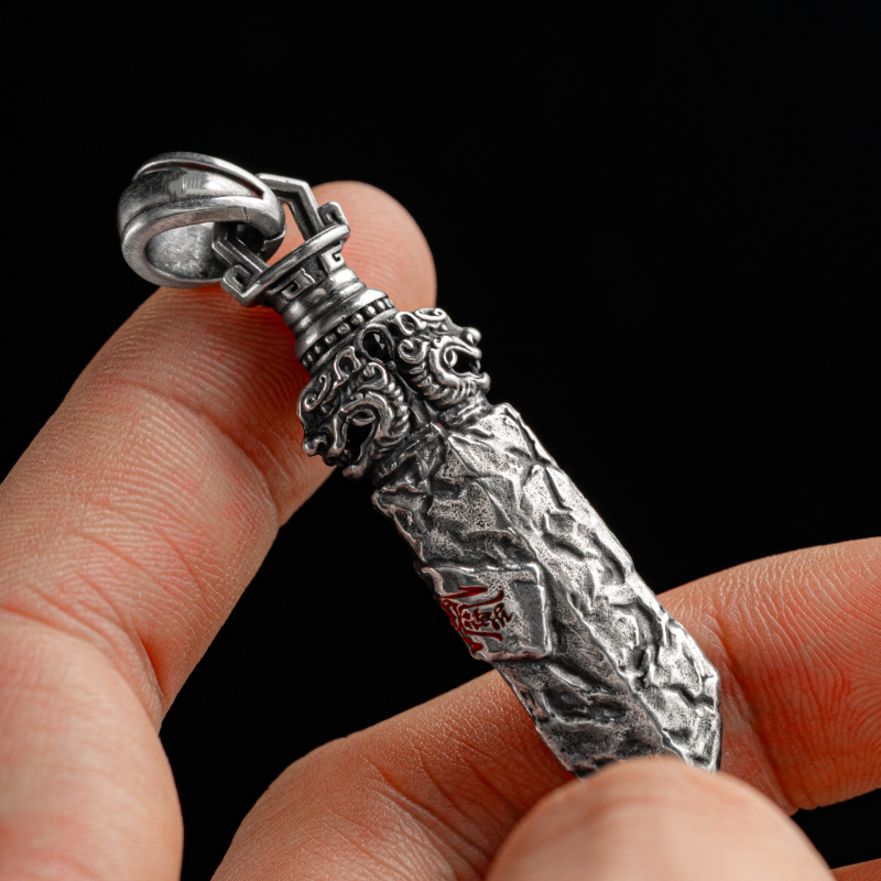 新品新款威道符剑吊坠道系传统文化护佑百搭钥匙包包招财小挂件