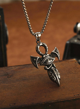 复古埃及荷鲁斯之眼生命安卡十字