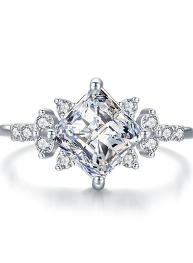 新品伊莲韩版轻奢显高级锆石钻戒