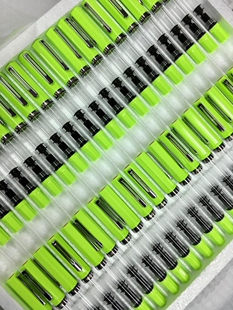 三文堂ECO钢笔苹果绿柠檬绿草绿色荧光绿活塞上墨2016限量书法