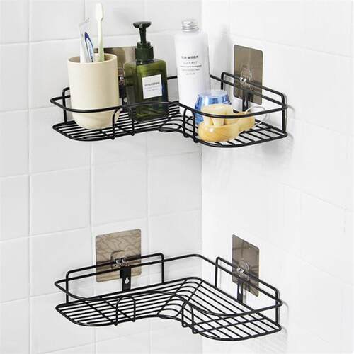 Triangular Shower  Shelf Bathroom Wall Corner Rack浴室置物架