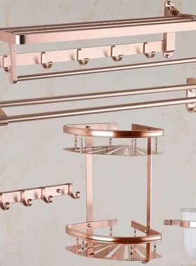 bathroom accessories space aluminum towel rack bathroom