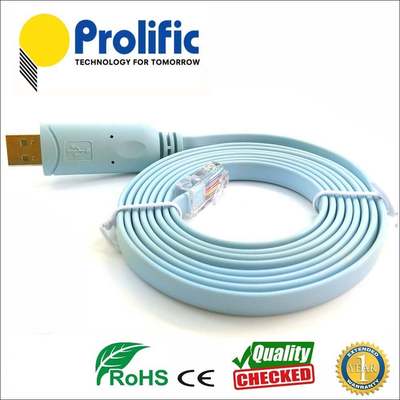 prolific pl2303ra usb rs232 to rj45 console cable for Cisco