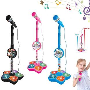 Kids Microphone with Stand Karaoke Song Music Instrument Toy