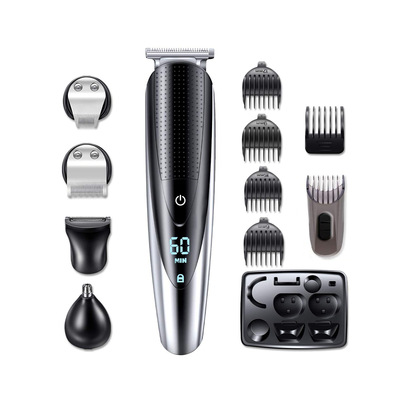 All In One Hair Trimmer For Men Beard Grooming Kit Electric