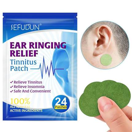 2Bags SEFUDUN EAR RINGING RELIER TINNIUS 耳鸣贴保健贴耳康2包