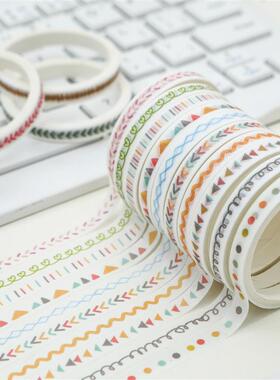 Small Fresh Paper Tape Decorative Bookkeeping Tape