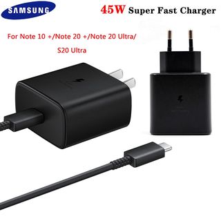 Samsung Note 20+ Charger 45W USB C Super Adaptive Fast Char