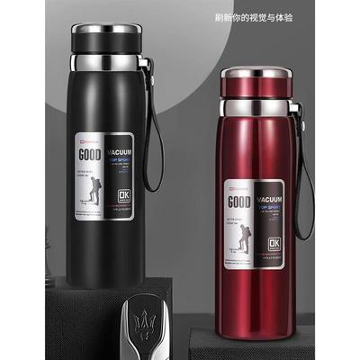 Hot Water Bottle1500ML Stainless Steel Vacuum Flask Gift Se1
