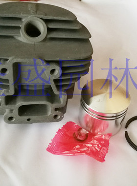 适用于川崎割草机配件TJ45E气缸总成 汽缸 缸体总成 缸套