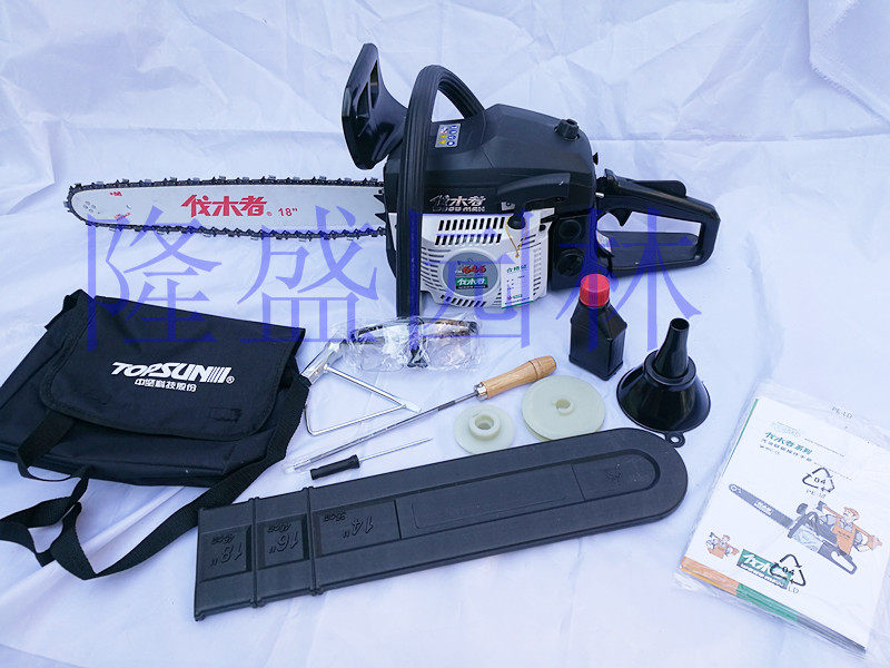 伐木油锯656汽油链锯20寸伐木锯汽油锯进口奥利跟链条