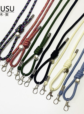2026新款结实手机挂绳斜挎可背防丢挂脖绳拍立得可调节双扣头挂带