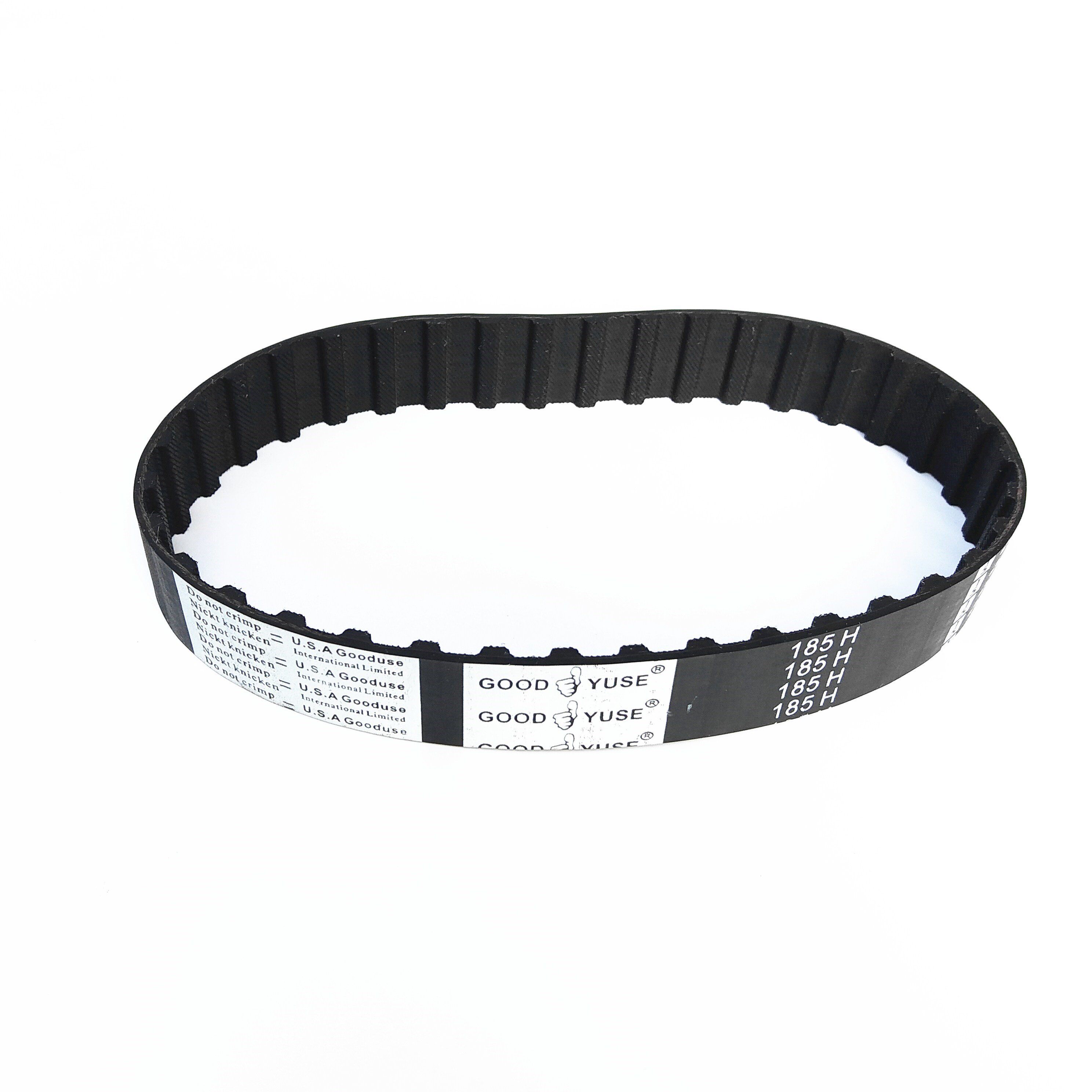 good yuse橡胶梯形同步带185h /37齿形带同步皮带工业皮带da db