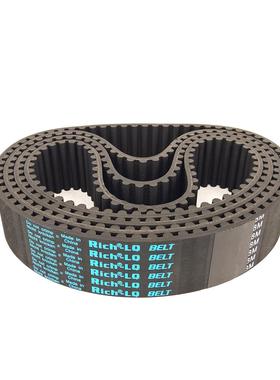 橡同步带DHTD胶 8M16«STS RPP YU77双1面6齿形带DA B加厚海