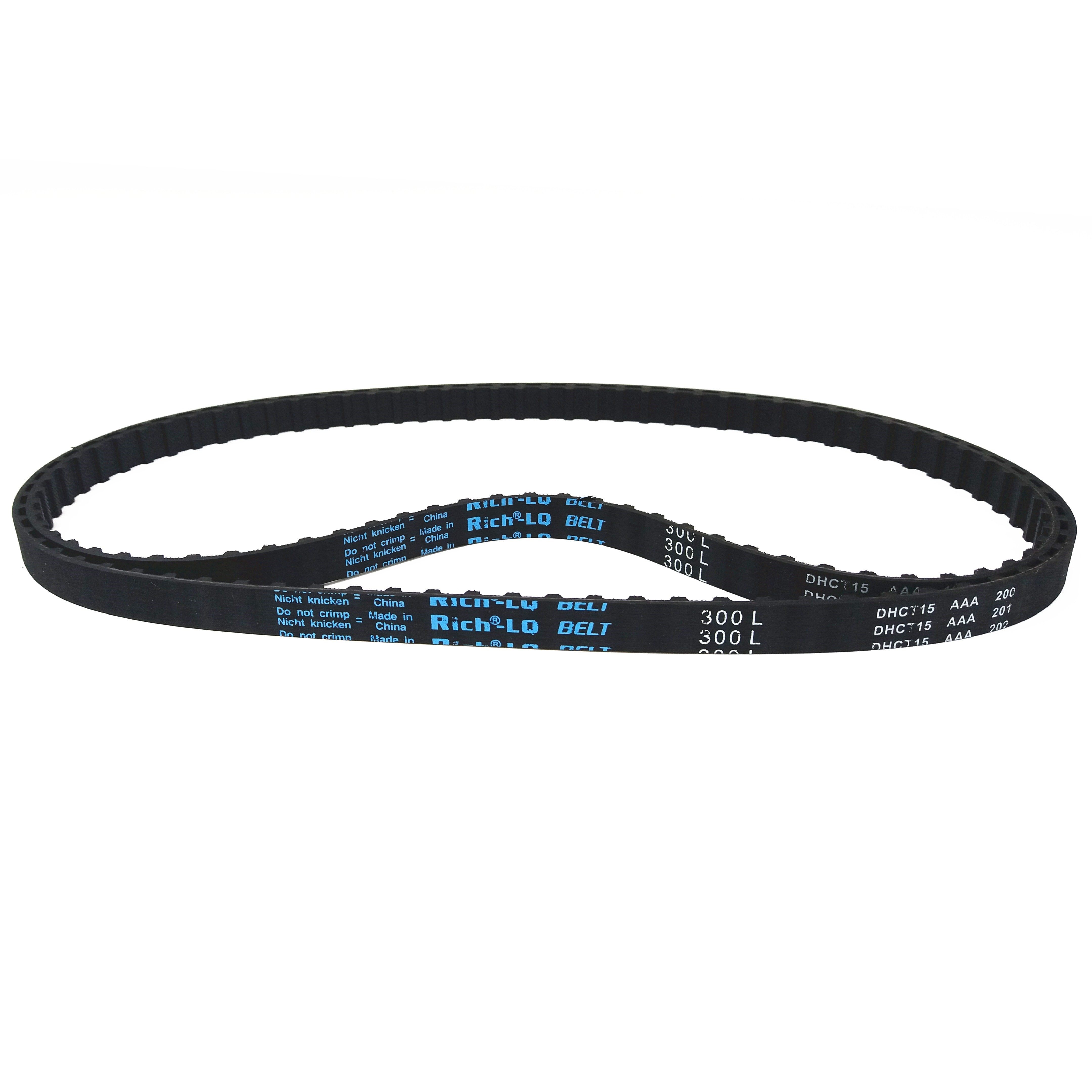 梯形橡胶同步带 300L80齿同步皮带定制双面齿型传送工业皮带DA DB