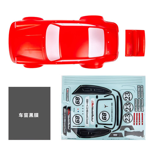 KM雷神1/6保时捷934遥控拉力车模型配件 车壳套件 E8437