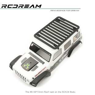 车顶行李架RCDream 1/18 1/12 1/24 装载平台  TRX4M SCX24攀爬车