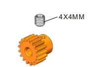 RGT瑞泰EX86190 LC76遥控模型车配件 金属马达齿（17T) R86508