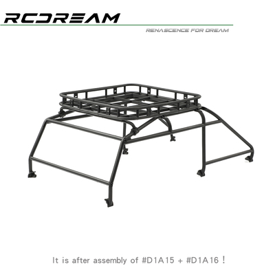 RCDream皮卡防滚架 RD110 TRX4  行李架 路虎荒野卫士 #D1A15/16