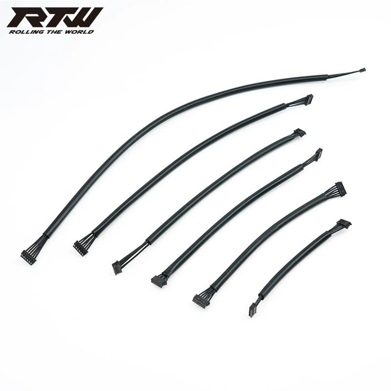 RTW 黑色超软感应线马达有感无刷马达感应线 8-12-14-16-20-30CM