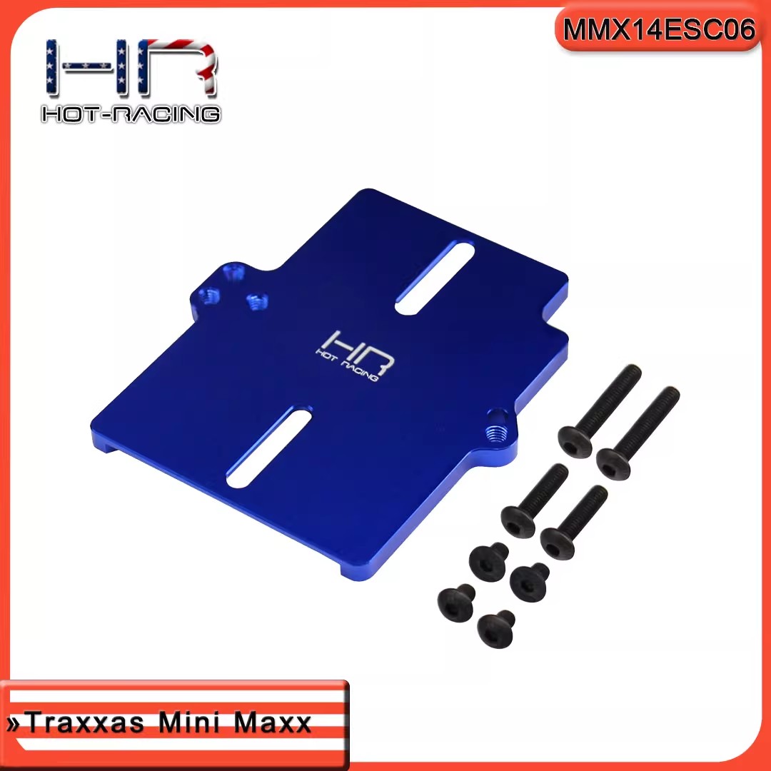 HRTraxxas MiniMaxx铝制电调固定座兼容好盈MAX10Traxxas2S3S电调