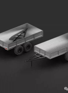 CROSSRC 1/5 EMO 大恐龙 XX2暴龙 XXL2特暴龙 T010专用拖挂车