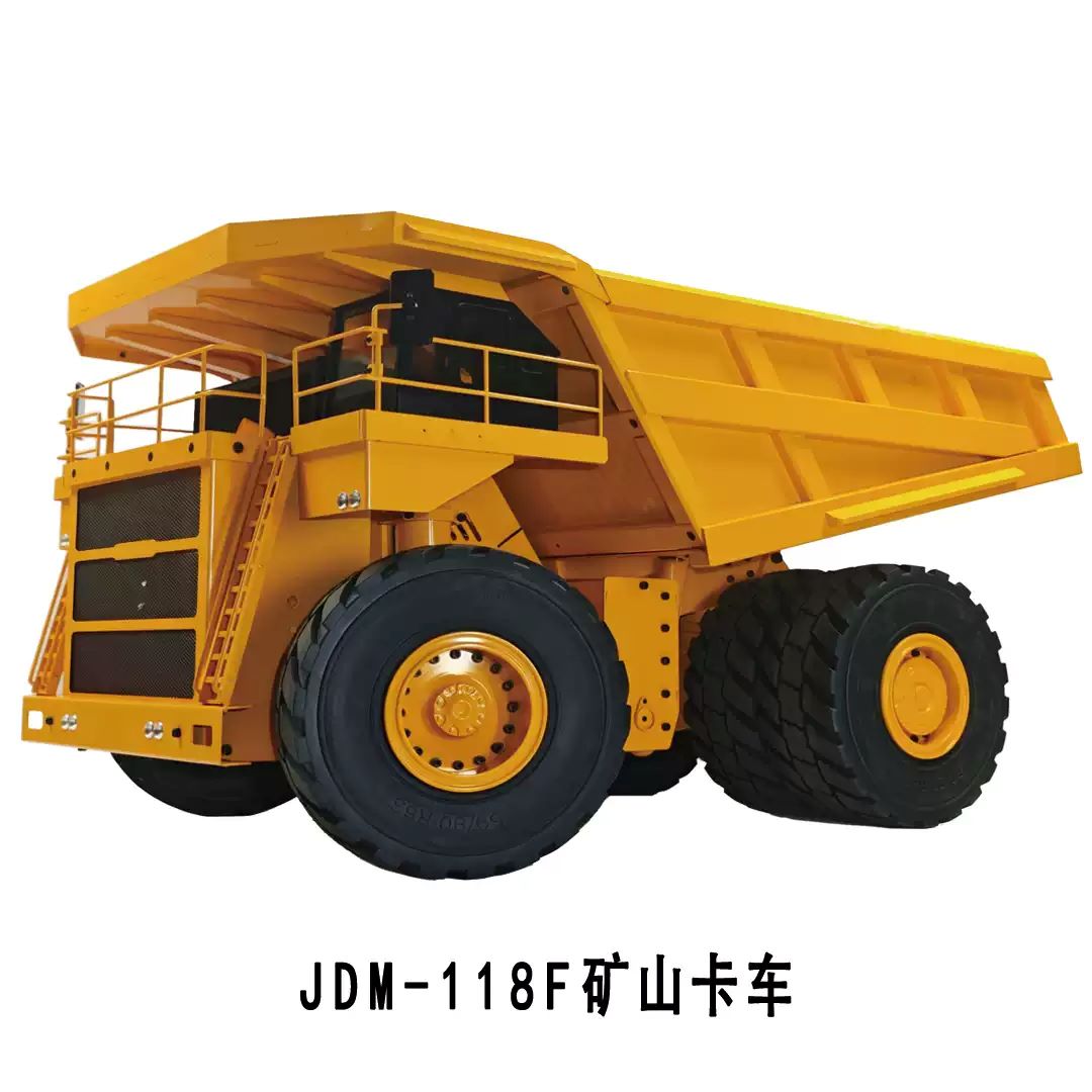 静点模型1/14矿卡液压自卸工程车