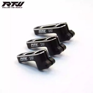 RTW舵机臂25T通用黑色金属摆臂孔距16mm短款 18mm中款 20mm长款