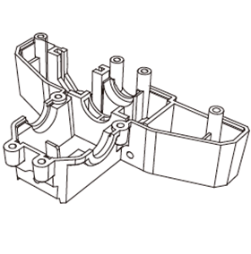 美嘉欣 配件系列 10303 10304  14191 后差速座