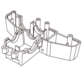 美嘉欣 配件系列 10303 10304  14191 后差速座