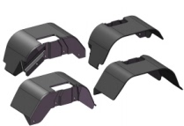 RGT瑞泰EX86190 LC76遥控模型车配件 全车翼子板 R86554