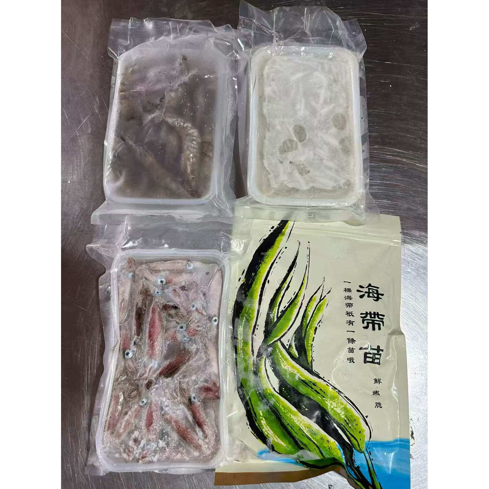 家庭海鲜夏天很适合的一个套餐
