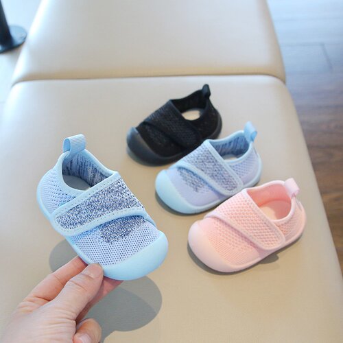 新款魔术贴宝宝室内地板鞋学步软