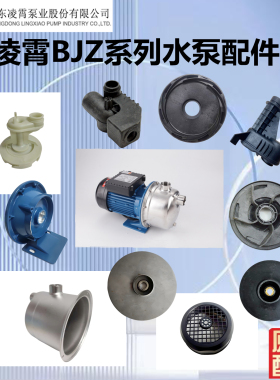 广东凌霄水泵原厂配件BJZ037配件导盘射流器导流架叶轮水叶轮密封