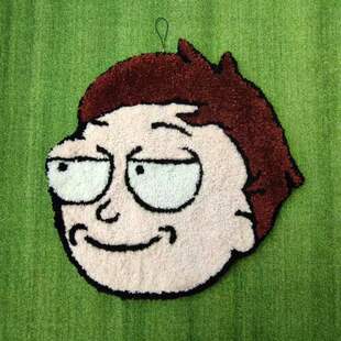 【现货】幸普森系列tufting手工定制地毯卡通漫画坐垫