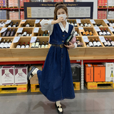 现货牛仔两件套裙子送腰带131-9811P145K218，商品下架区，浙宝131